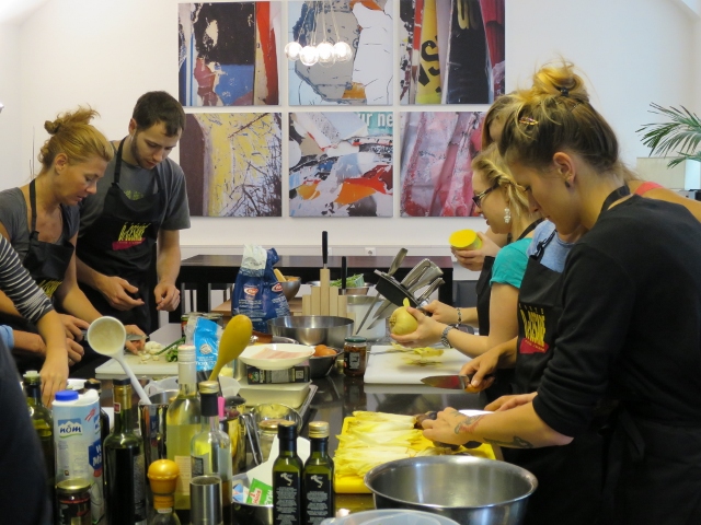 Kochkurs im Kochstudio die pause