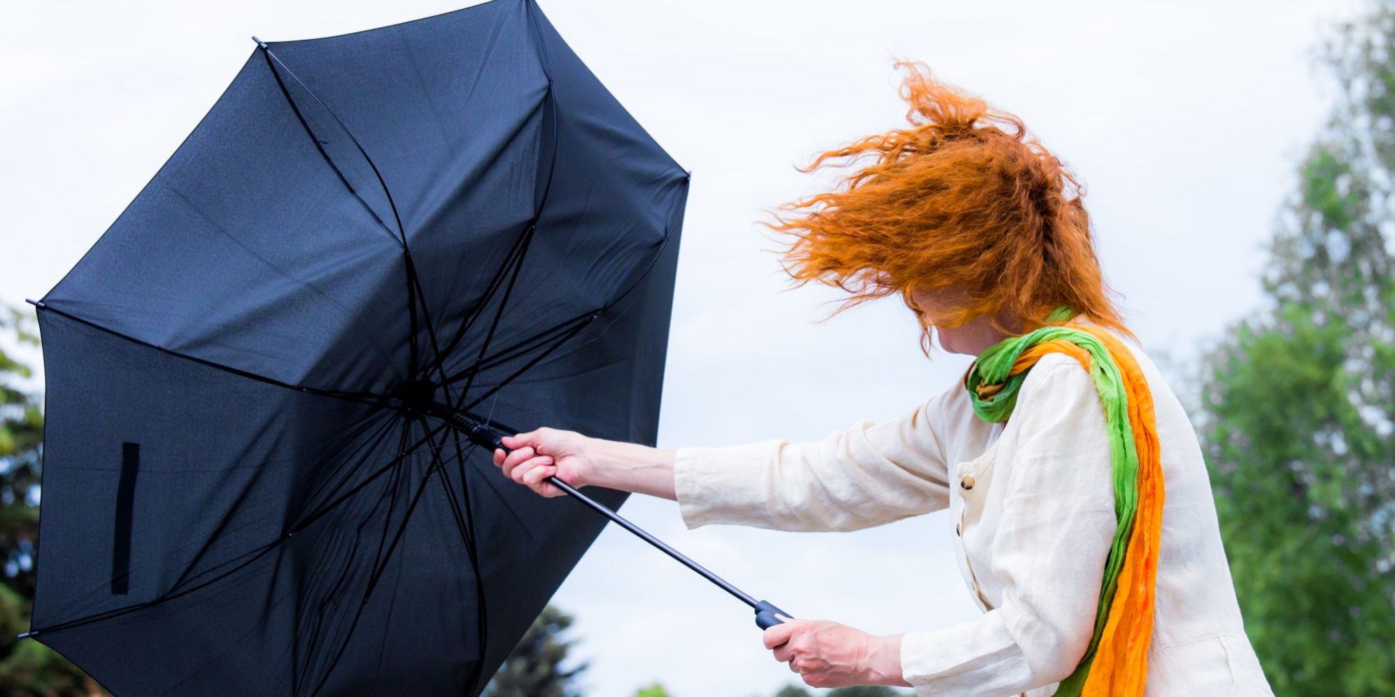 Wind und Kälte im Frühling Erkältung im Frühling